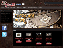 Tablet Screenshot of choppergarageusa.com